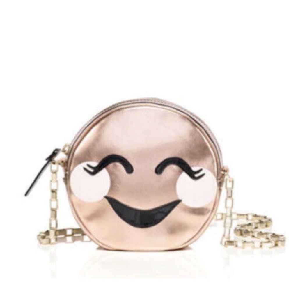 Kate Spade Pink Metallic Studio Drive Stassi Crossbody Bag